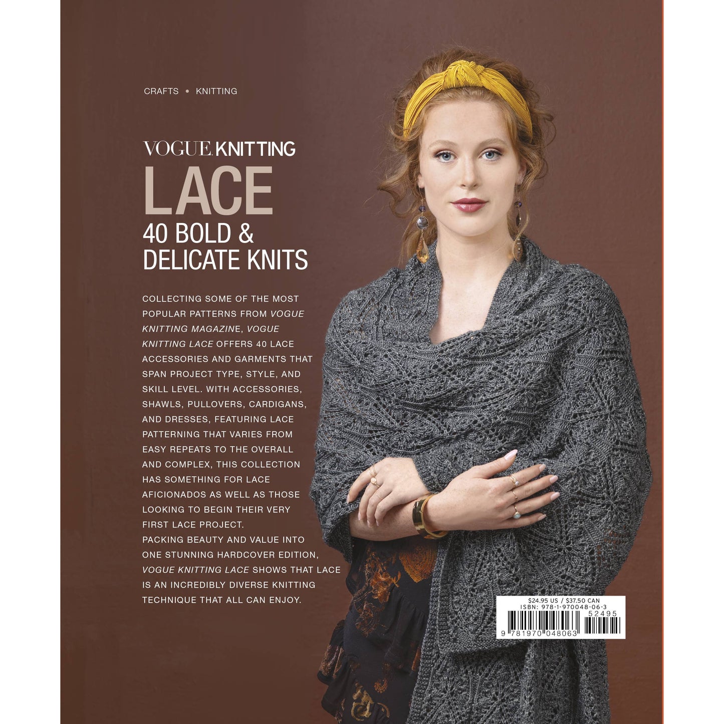 Vogue® Knitting Lace: 40 Bold & Delicate Knits