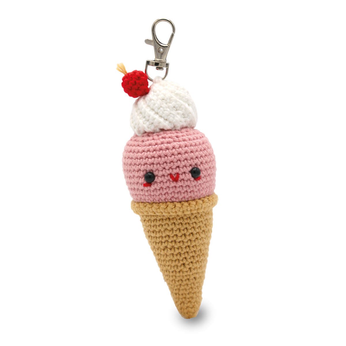 Hardicraft DIY Crochet Kit - Ice Cream Bag Charm