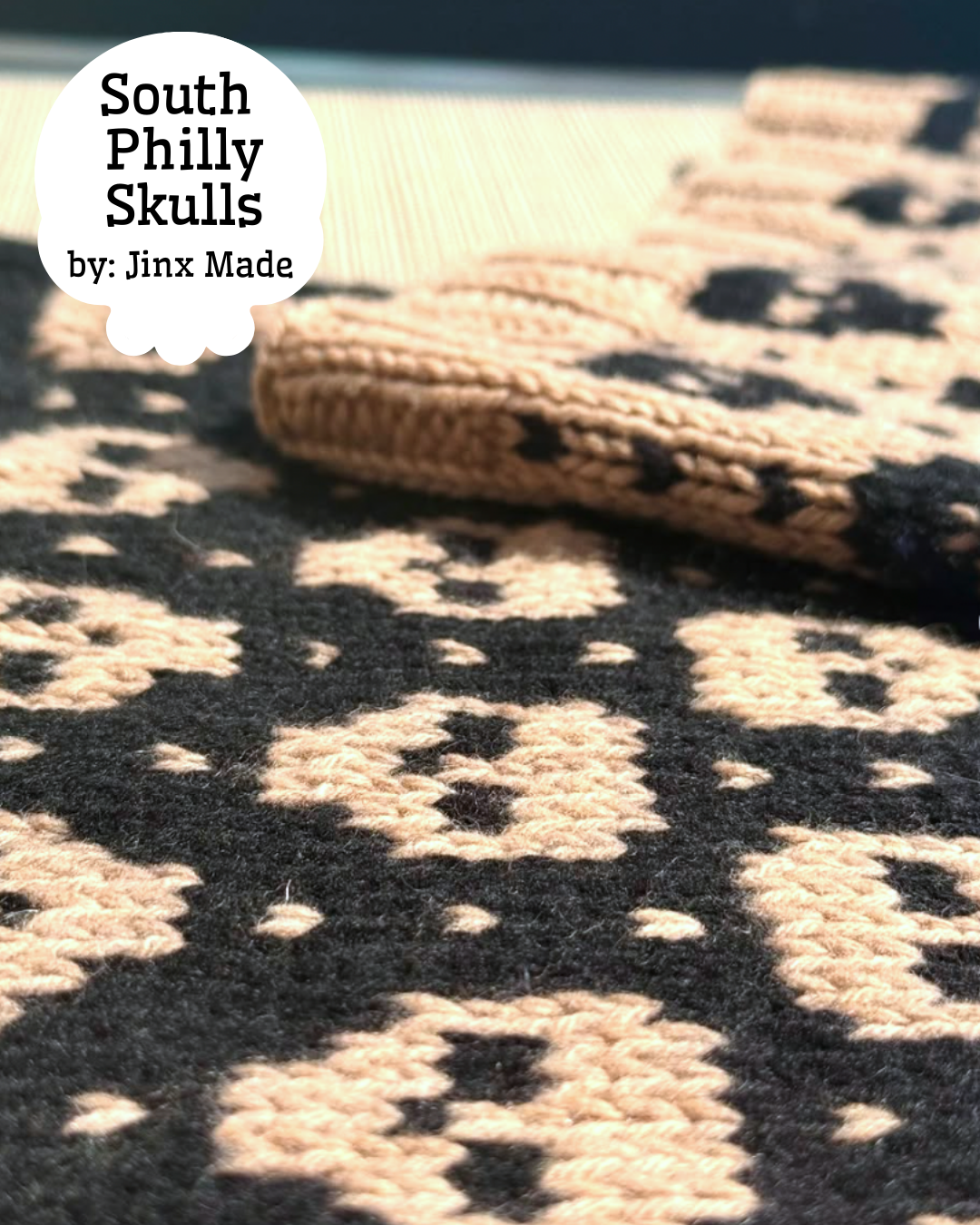 Class : Stranded Colorwork Basics - South Philly Skulls Cowl