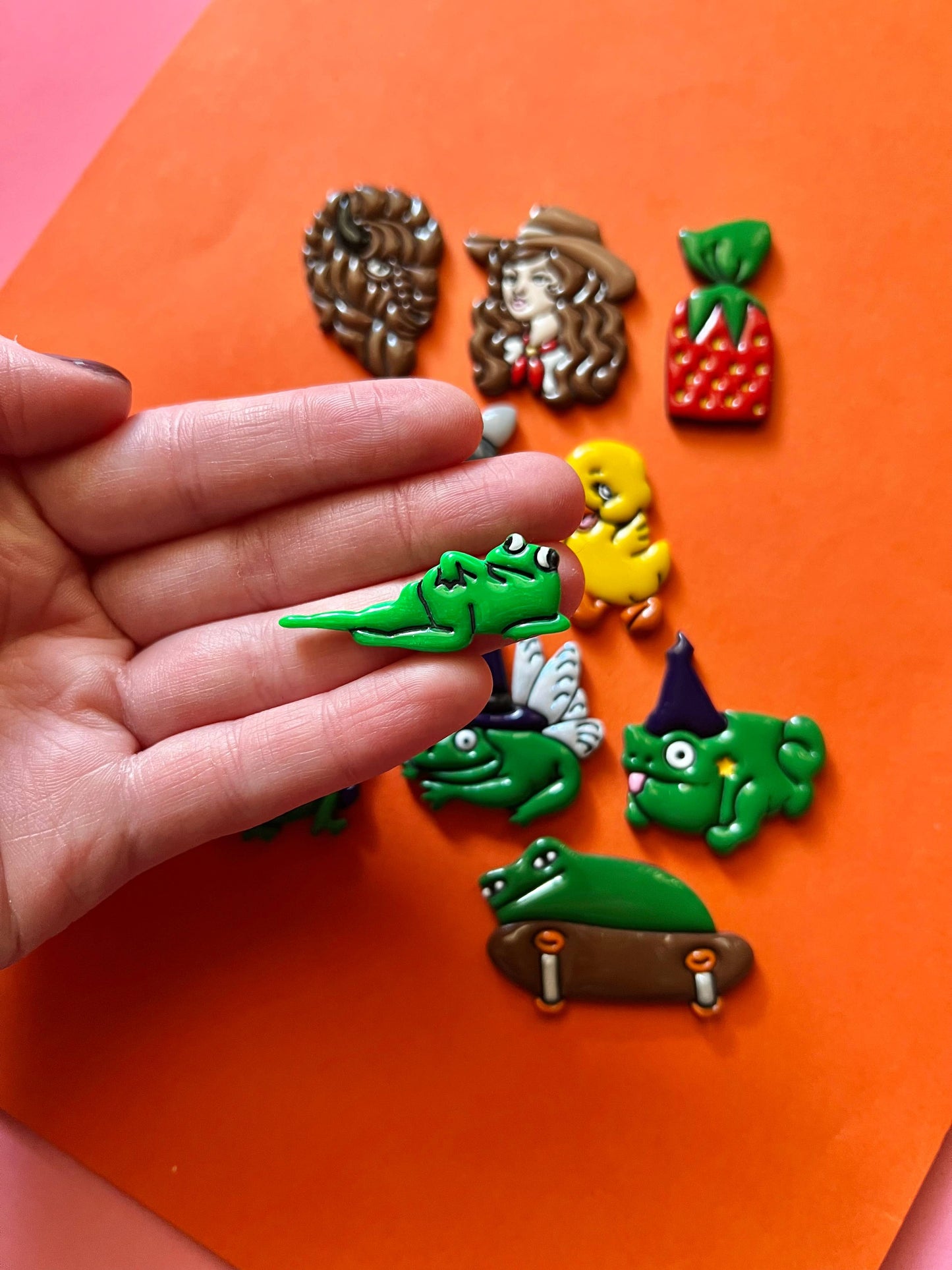Retro and Whimsical Needle Minders - Dainty Comet