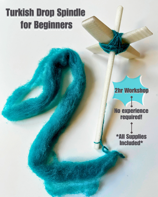 Class: Turkish Drop Spindle for Beginners