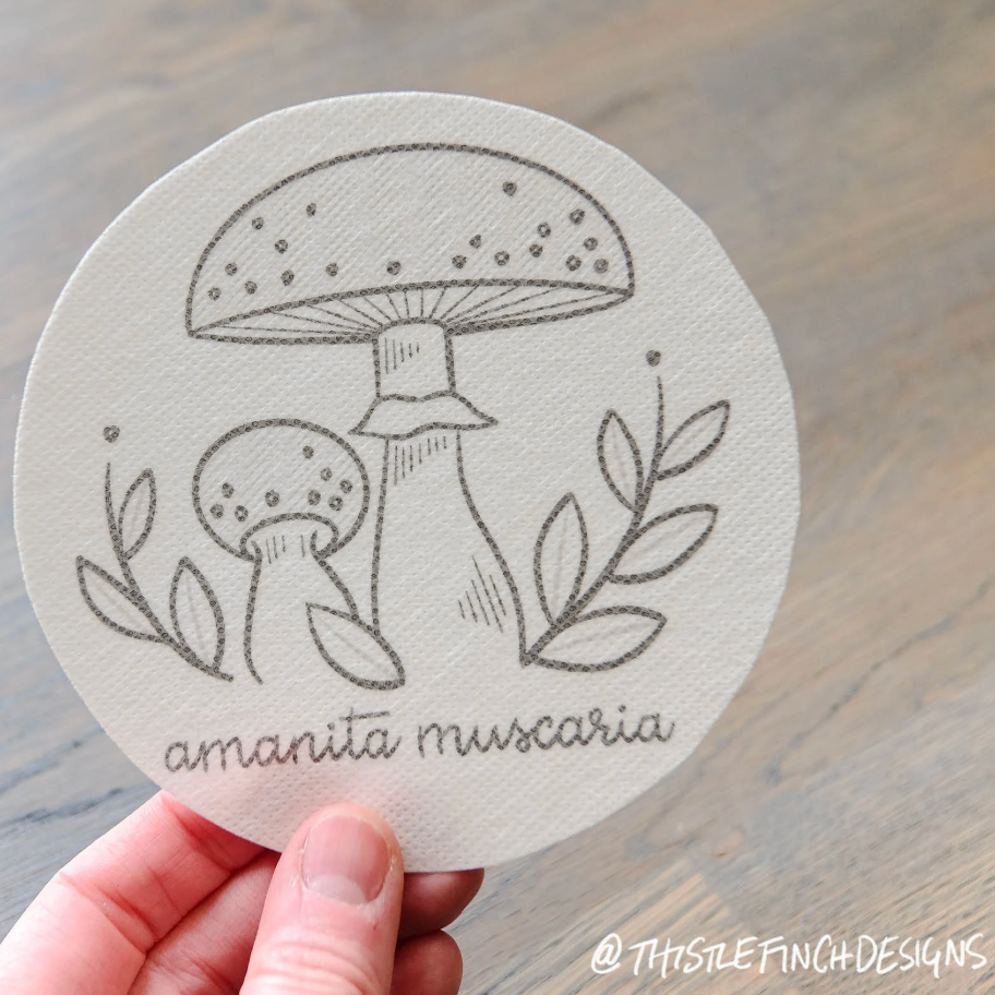 Stick and Stitch Embroidery Stencil