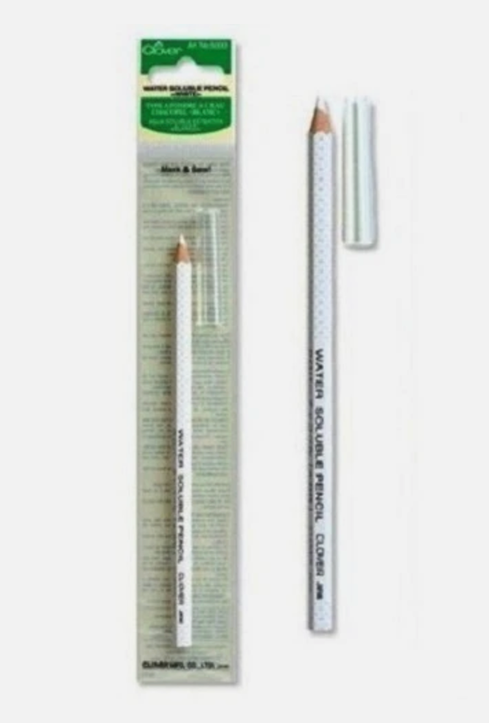 Clover - Water Soluble Pencil - White