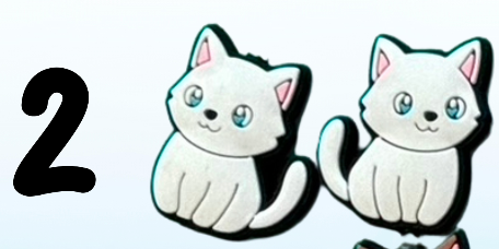 Comma Craft Knitting Needle Point Protectors - Cat Breeds Kitty Pets: 2