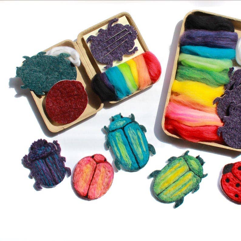 Sheep Creek Mini Beetle Felting Kit