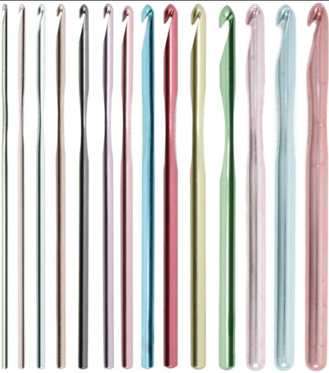 Susan Bates - Silvalume - 6" Crochet Hook