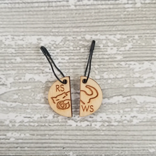 Katrinkles Cat RS / WS Progress Keeper on Removable Pins