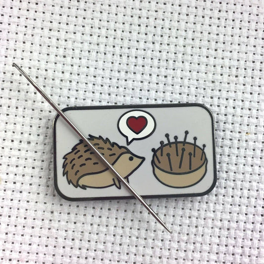 Snarky Crafter Hedgehog Pincushion Love Needle Minder: Needle Minder