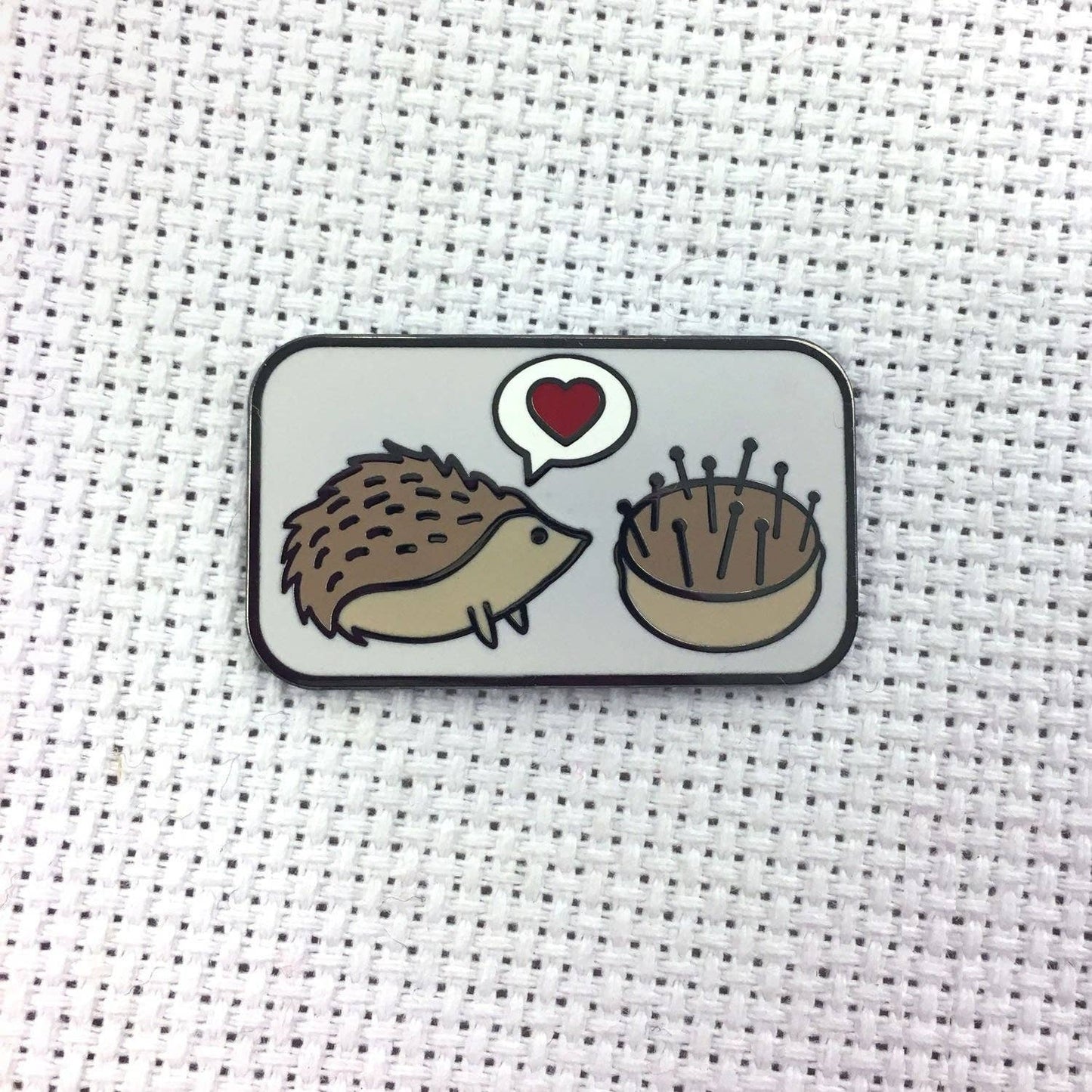 Snarky Crafter Hedgehog Pincushion Love Needle Minder: Needle Minder