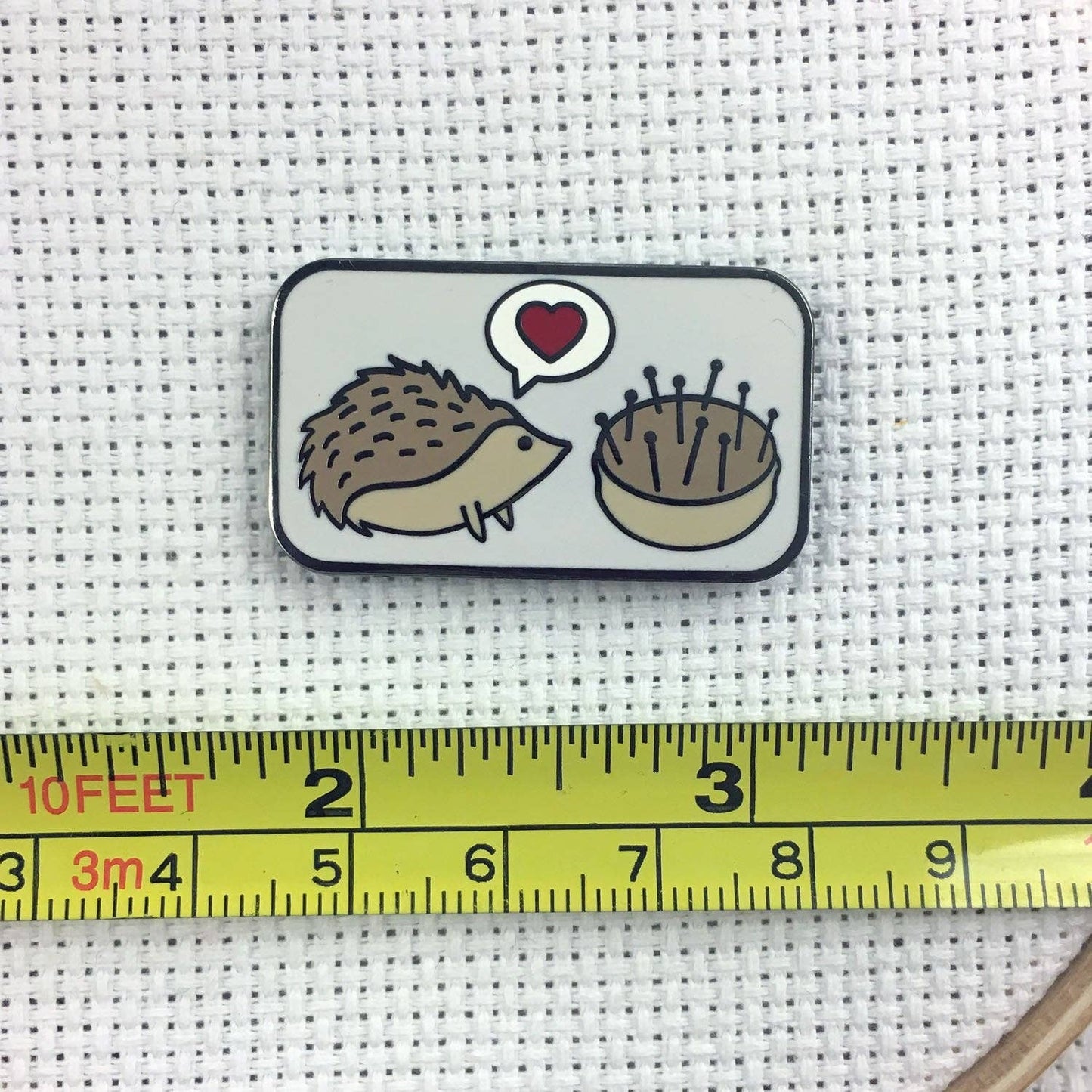 Snarky Crafter Hedgehog Pincushion Love Needle Minder: Needle Minder