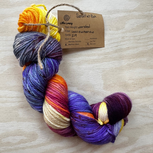Little Loopy Yarn - Sunset at Bok