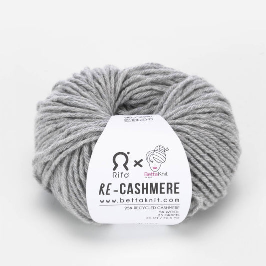Re-Cashmere, recycled cashmere: Lime Gray