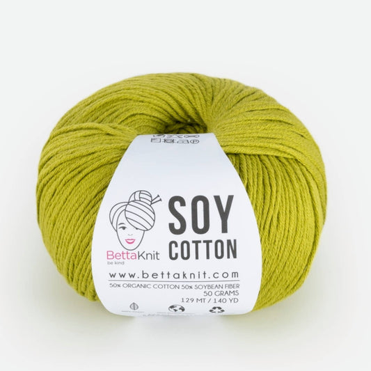 Soy Cotton, cotton and soy yarn: Grass