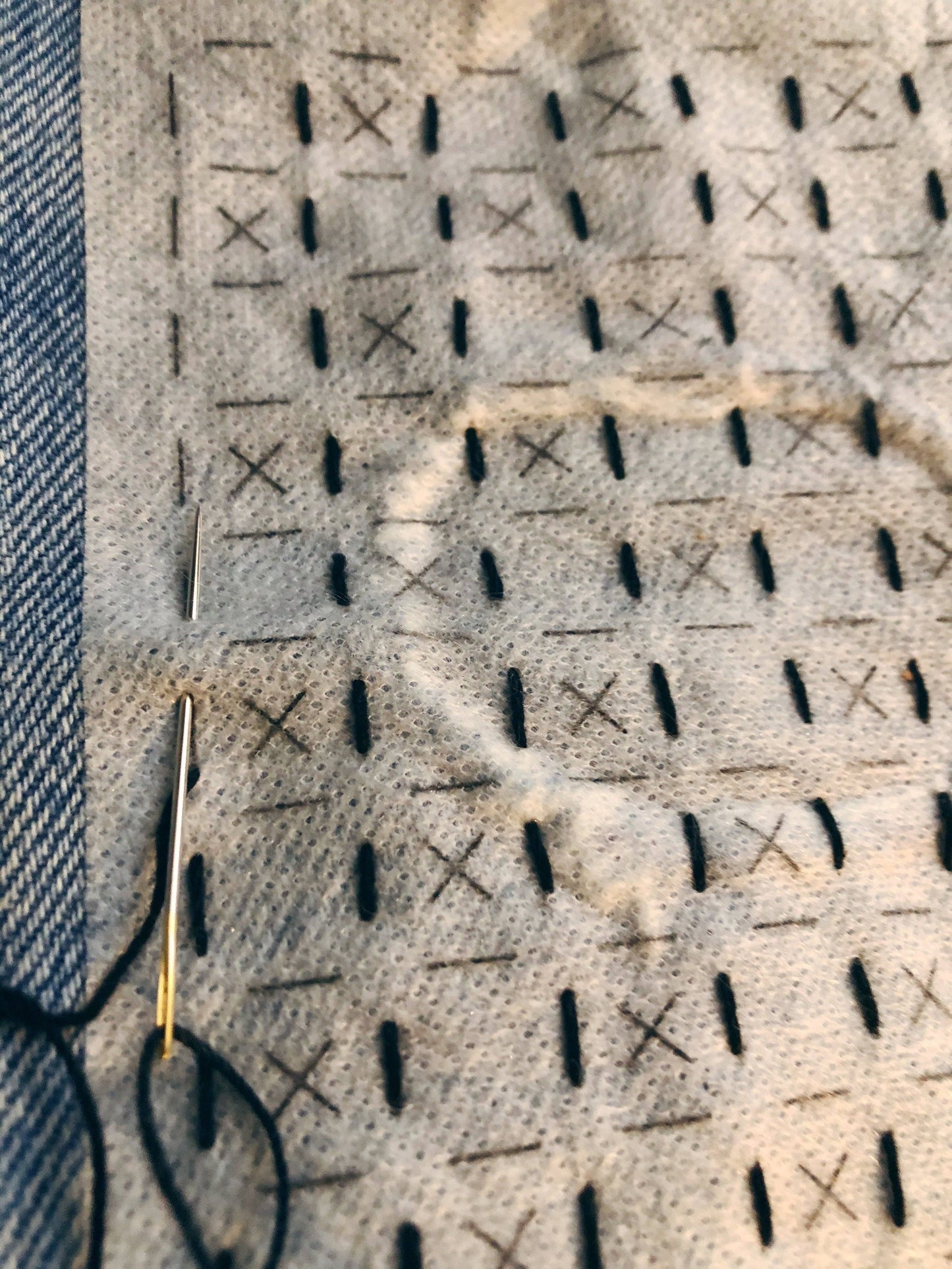 Wren Bird Arts - Washable Mending Transfers #4 Green Patterns