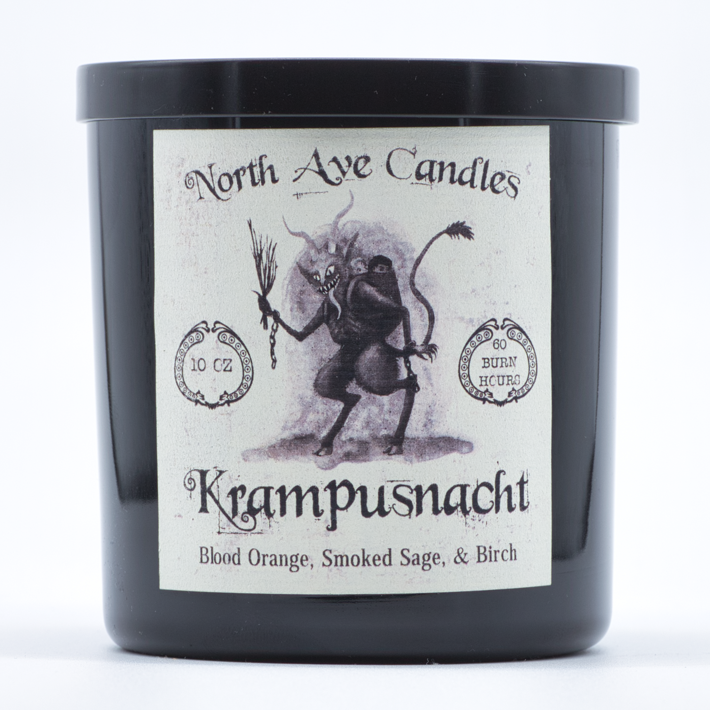 Holiday Candle / Krampus - Blood Orange, Sage, Smoked Cedar