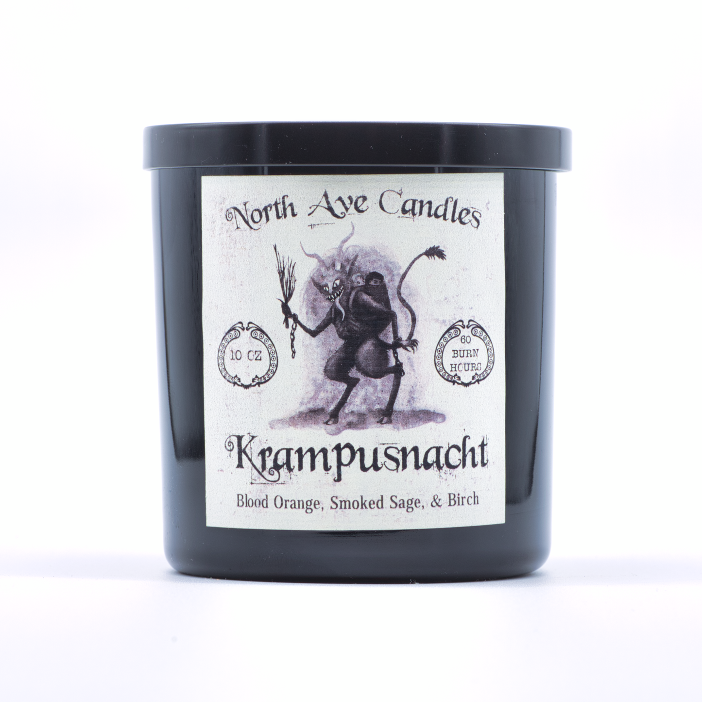 Holiday Candle / Krampus - Blood Orange, Sage, Smoked Cedar