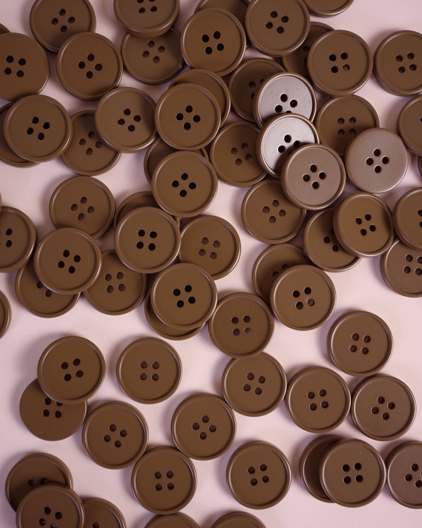 Cocoa Retro Buttons: Set of 6