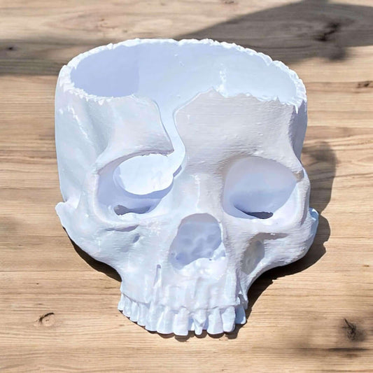 Gothic Skull Yarn Bowl - 3D Printed