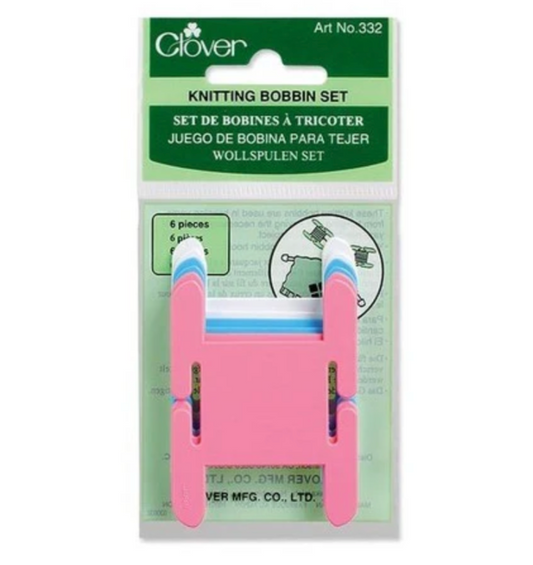 Clover - Knitting Bobbin Set, 6pc