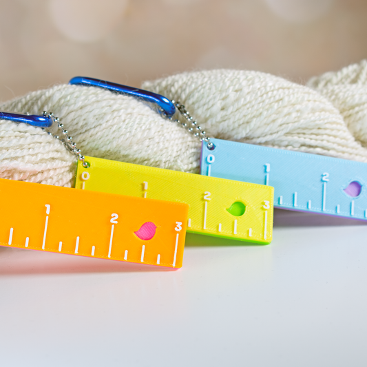3" Portable Ruler - Blue Bird Makery