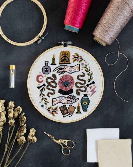 Innocent Bones 'Strange & Unusual' Cross Stitch Kit