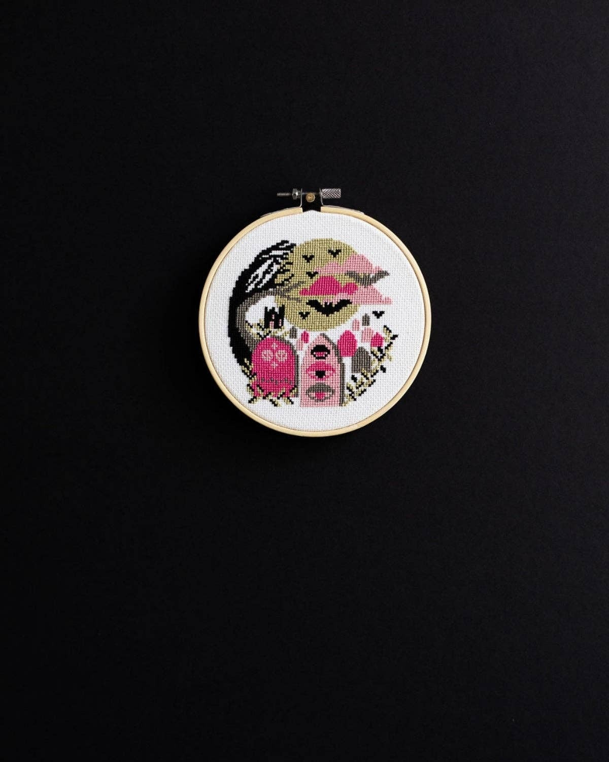 Innocent Bones 'The Graveyard' Cross Stitch Kit