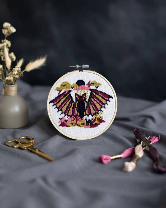 Innocent Bones 'The Vampire Bat' Cross Stitch Kit