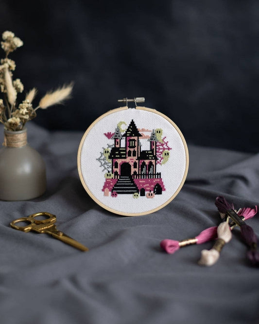 Innocent Bones 'The Haunted House' Cross Stitch Kit