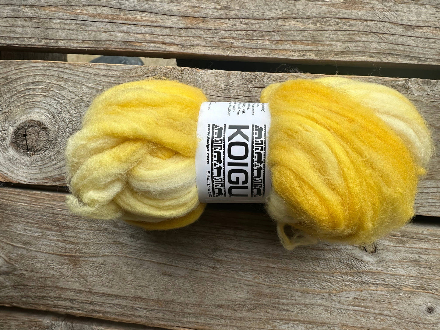KOIGU Merino Fiber - 50g Roving Bundles