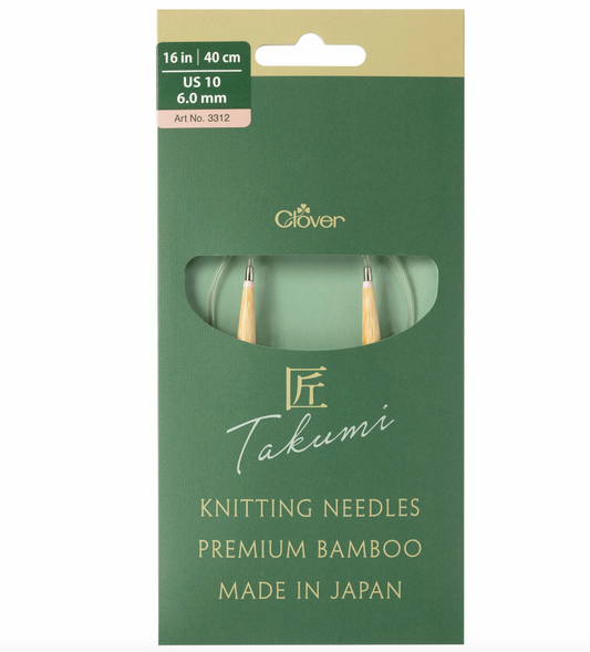 Clover PRO Takumi Circular Needles