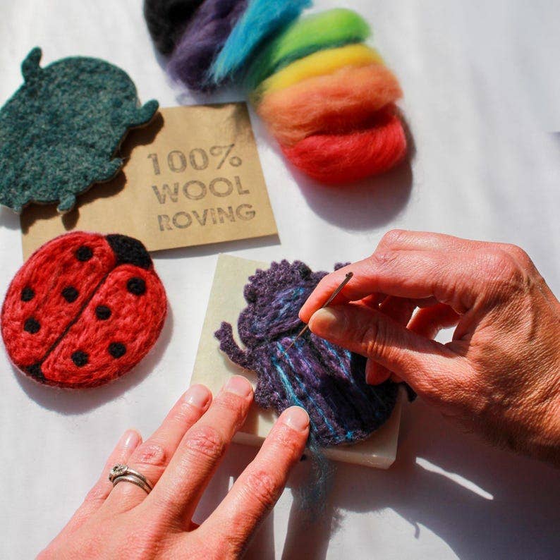 Sheep Creek Mini Beetle Felting Kit