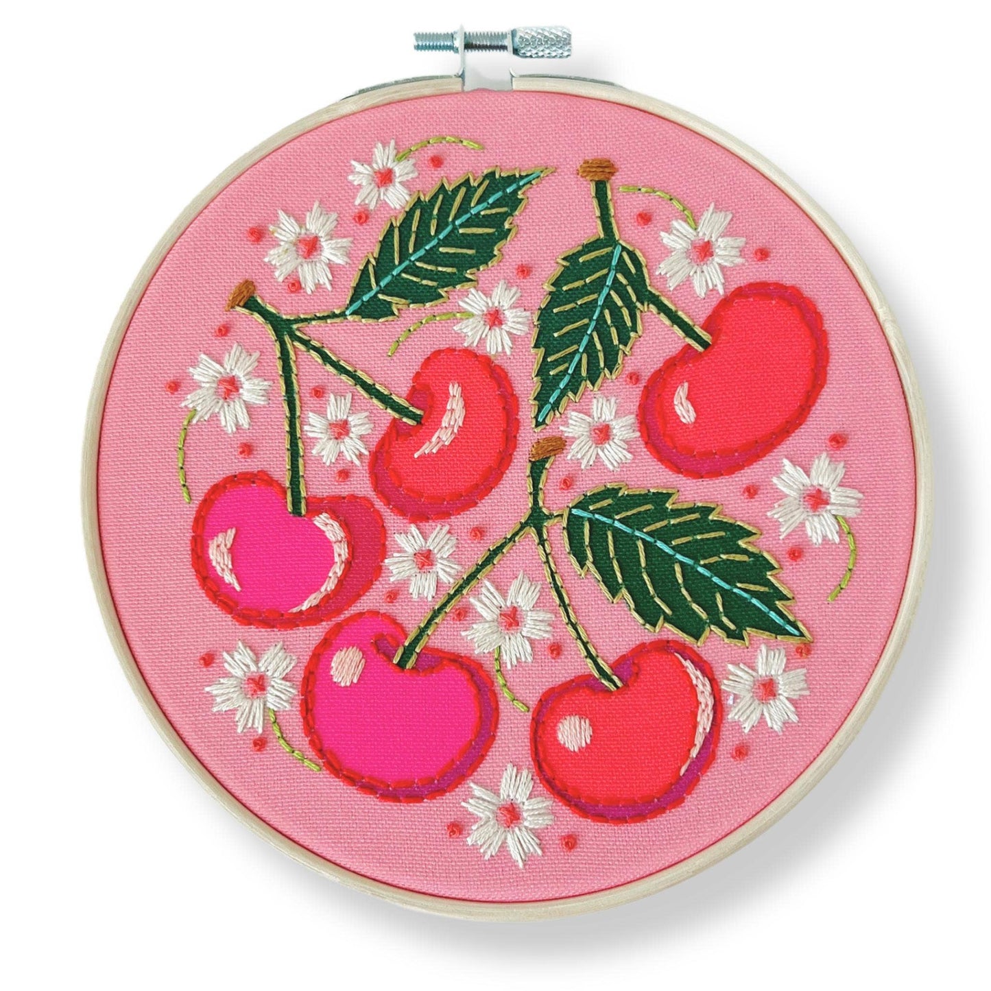 Rikrack - Cherries Embroidery Kit