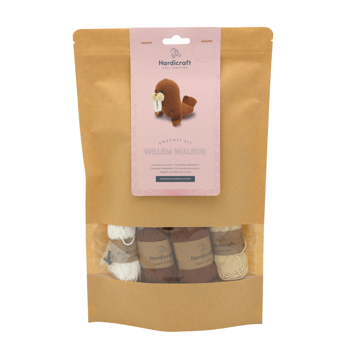 Hardicraft DIY Crochet Kit - Willem Walrus