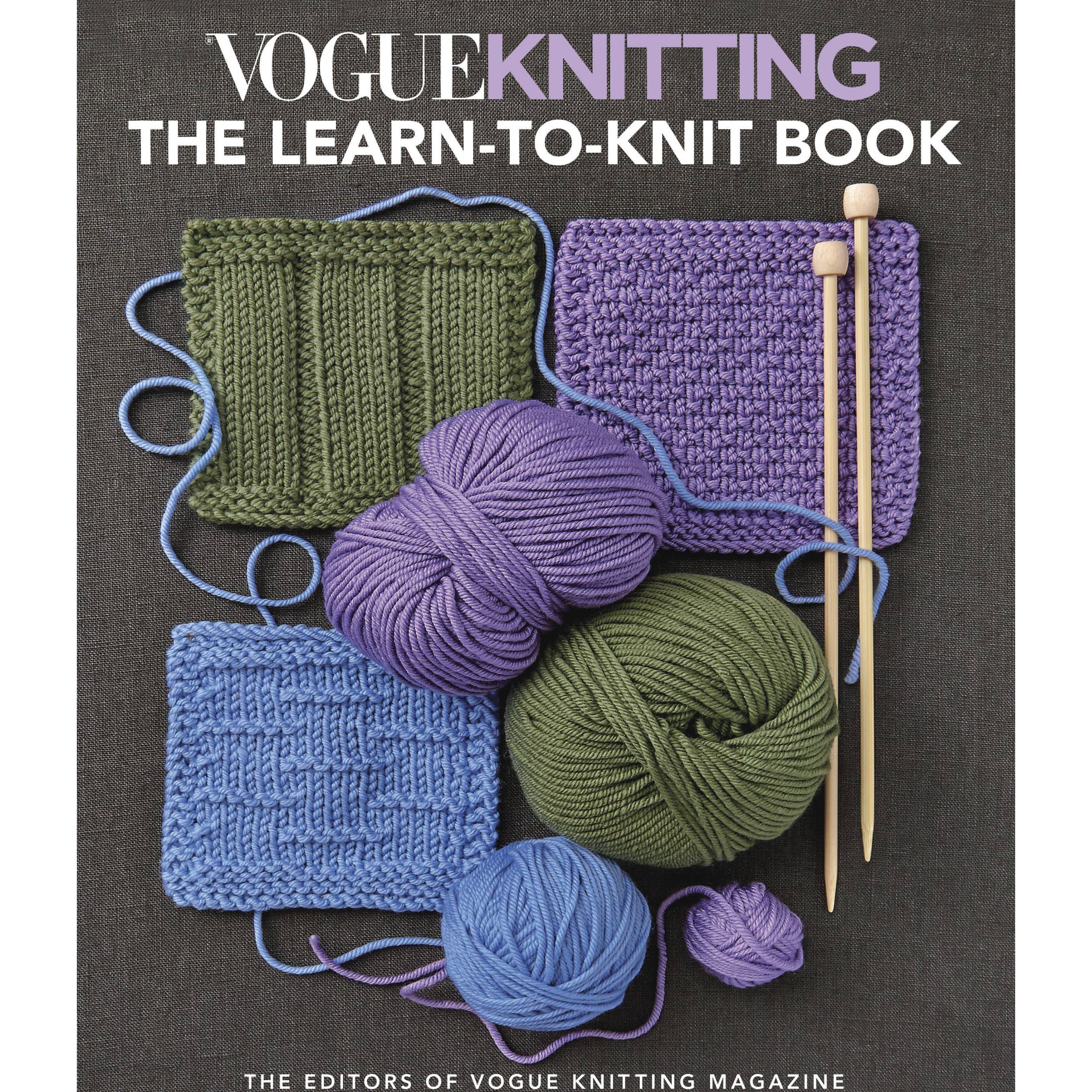 Vogue® Knitting The Learn-to-Knit Book – South Philly Yarn and Craft