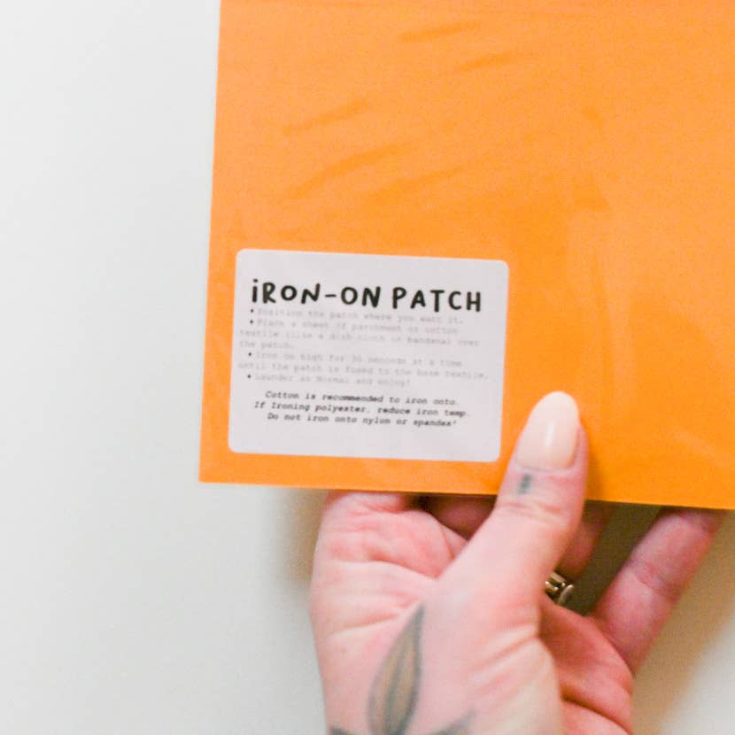 Iron-On Mending Fabric Patch Pack by Make and Mend