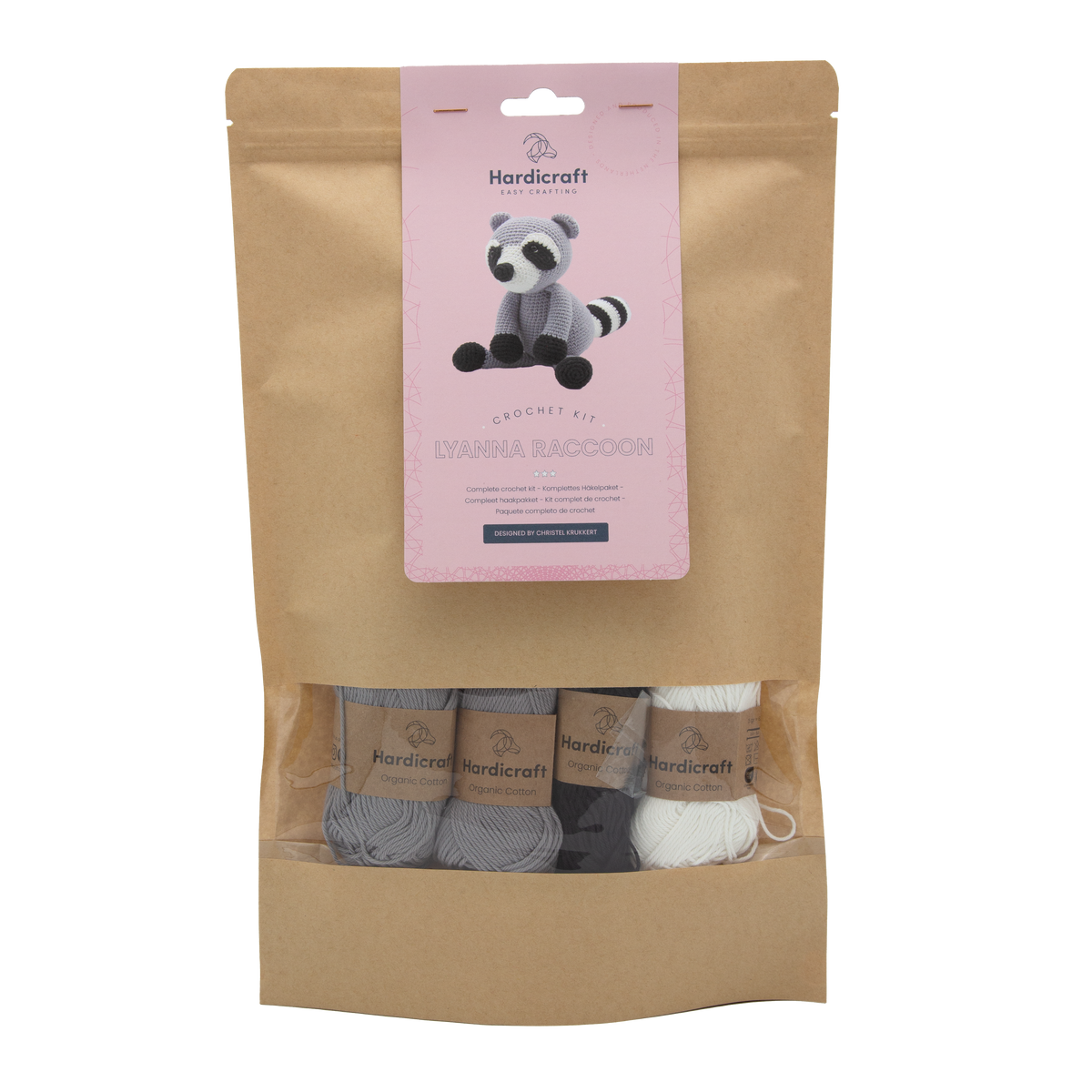 Hardicraft DIY Crochet Kit - Lyanna Raccoon