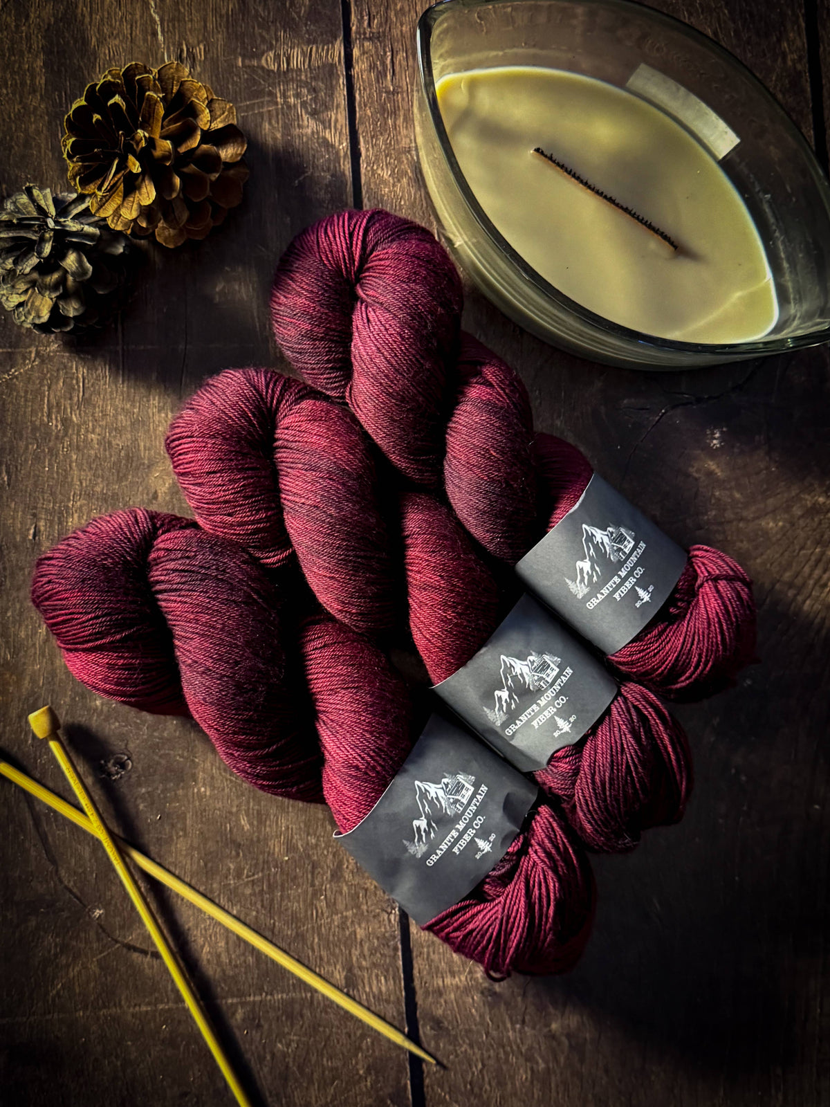 Granite Mountain Fiber Co. - Colebrook Fingering Mini Skeins