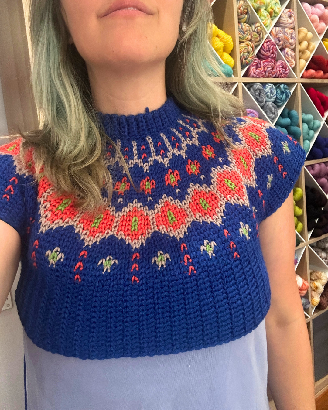 Class: Intermediate Crochet: Fawning Over You Sweater