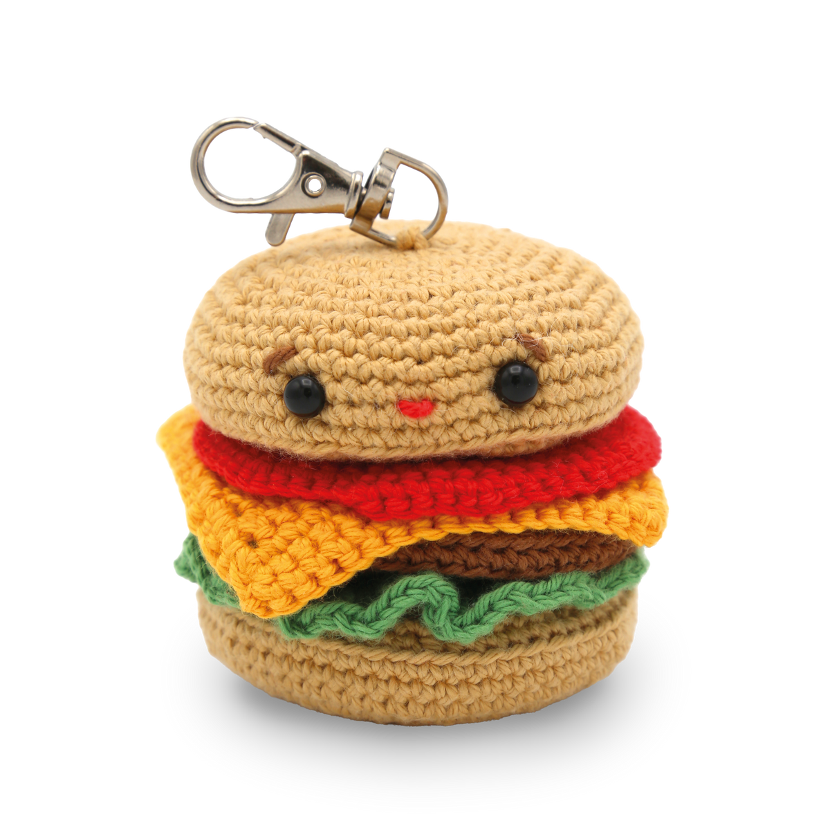 Hardicraft DIY Crochet Kit - Hamburger Bag Charm