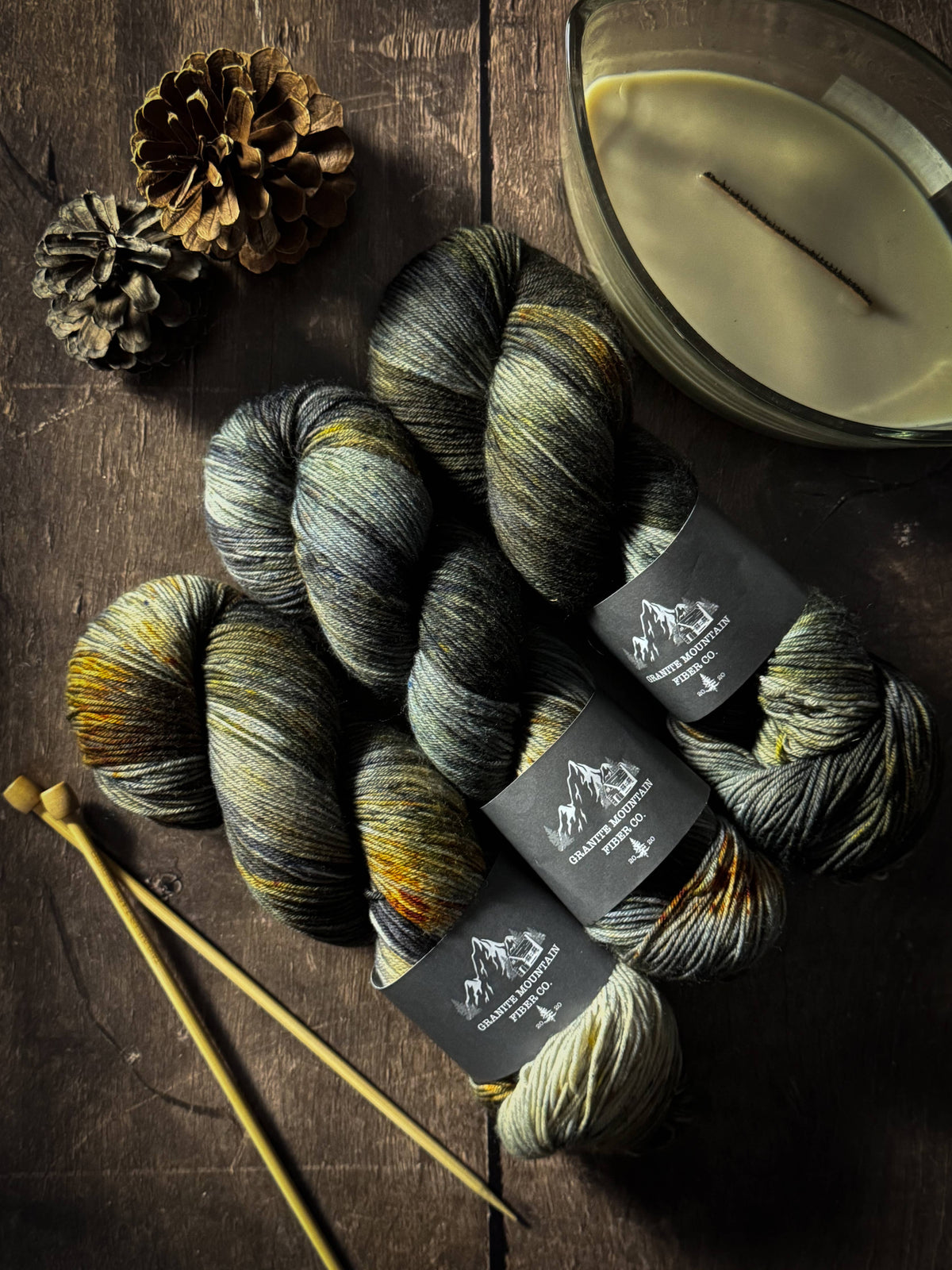Granite Mountain Fiber Co. - Colebrook Fingering Mini Skeins