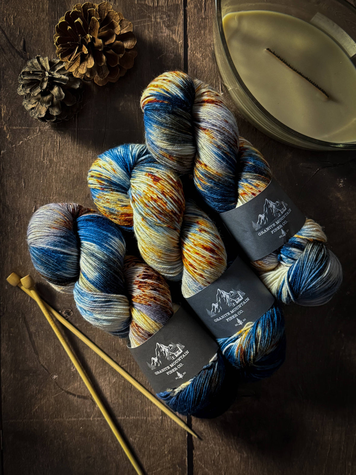 Granite Mountain Fiber Co. - Colebrook Fingering Mini Skeins