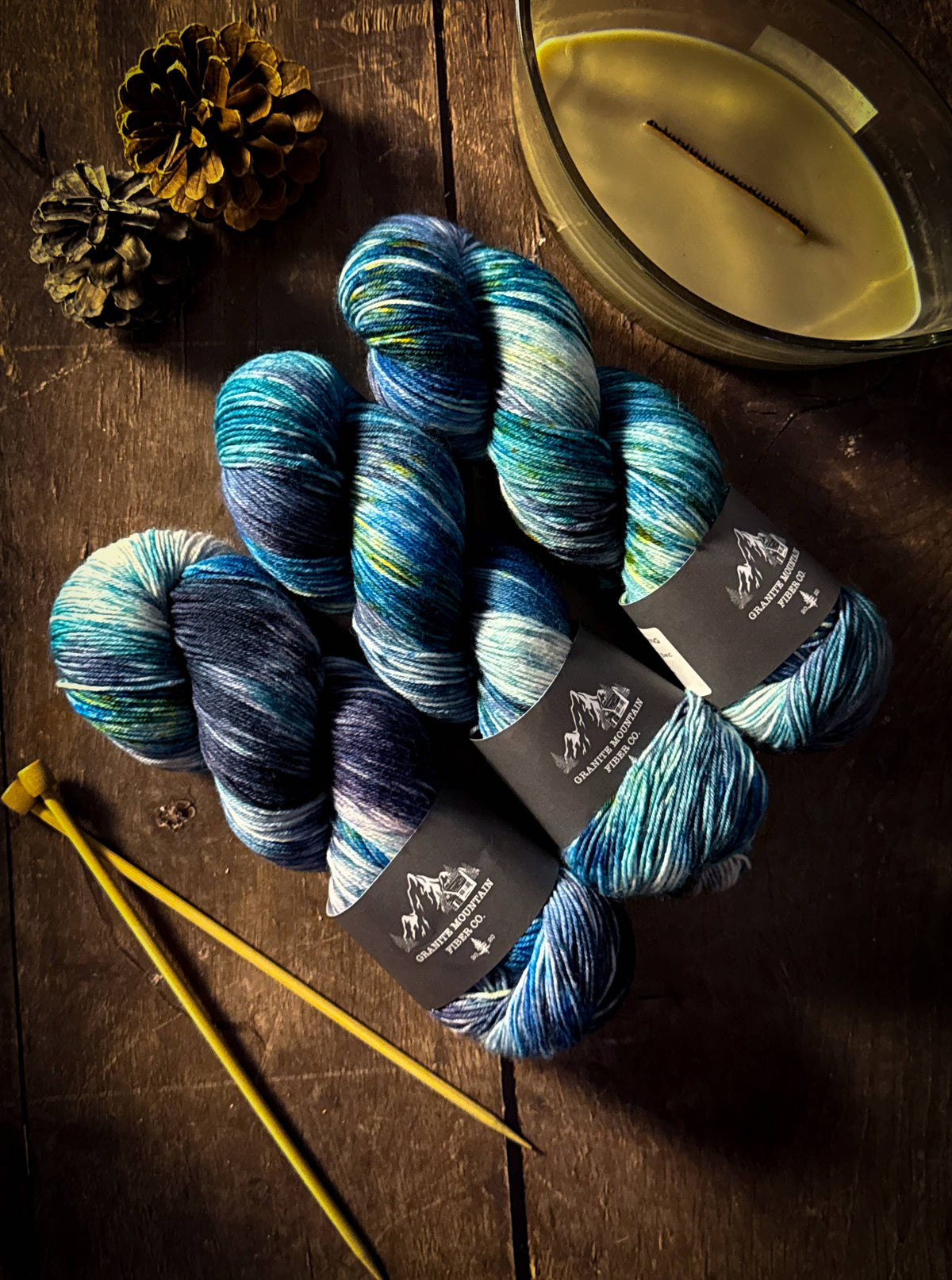 Granite Mountain Fiber Co. - Colebrook Fingering Mini Skeins