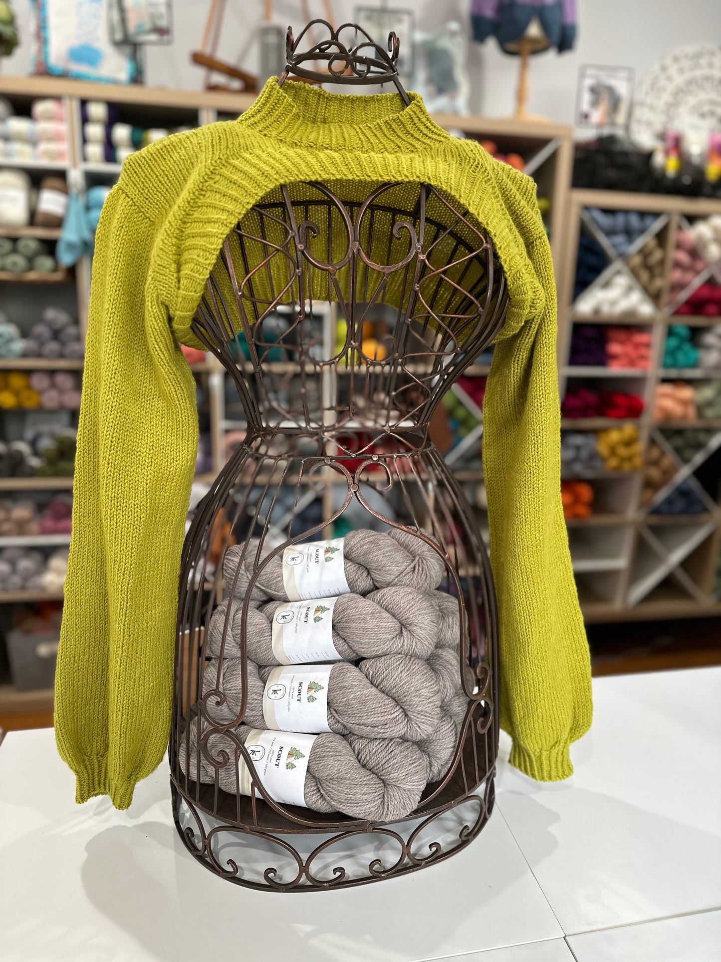 Class : Sweater Shrug: Intermediate Knitting
