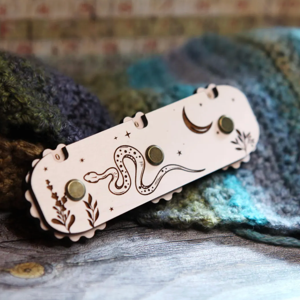 Sunrise Grove - Wooden Row Counter with 3 Dials