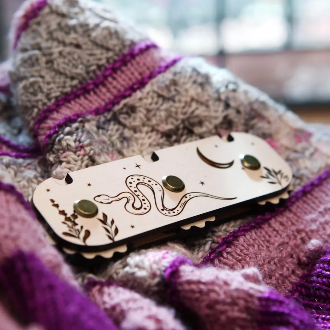 Sunrise Grove - Wooden Row Counter with 3 Dials