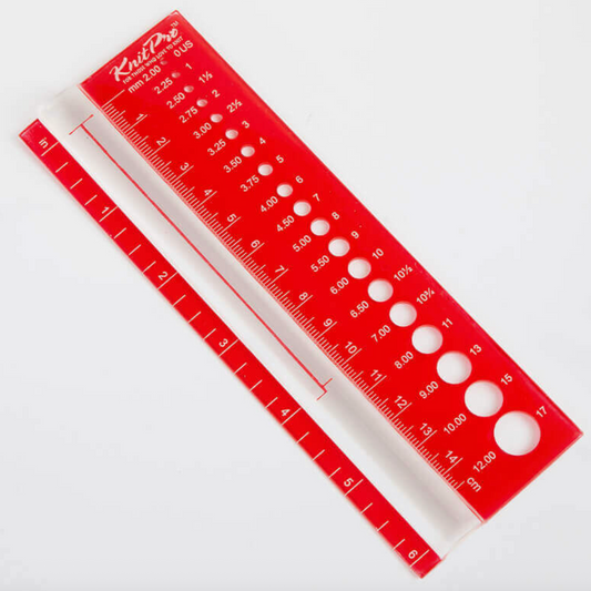 KnitPro - Needle View Sizer Rectangle