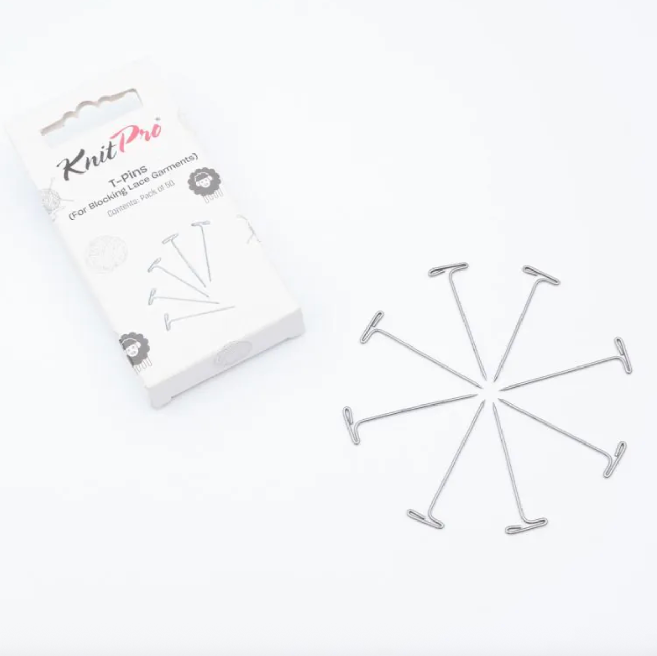 KnitPro - T-Pins (pack of 50 pins)