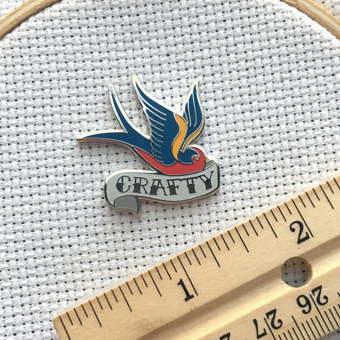 Snarky Crafter Crafty Swallow Needle Minder