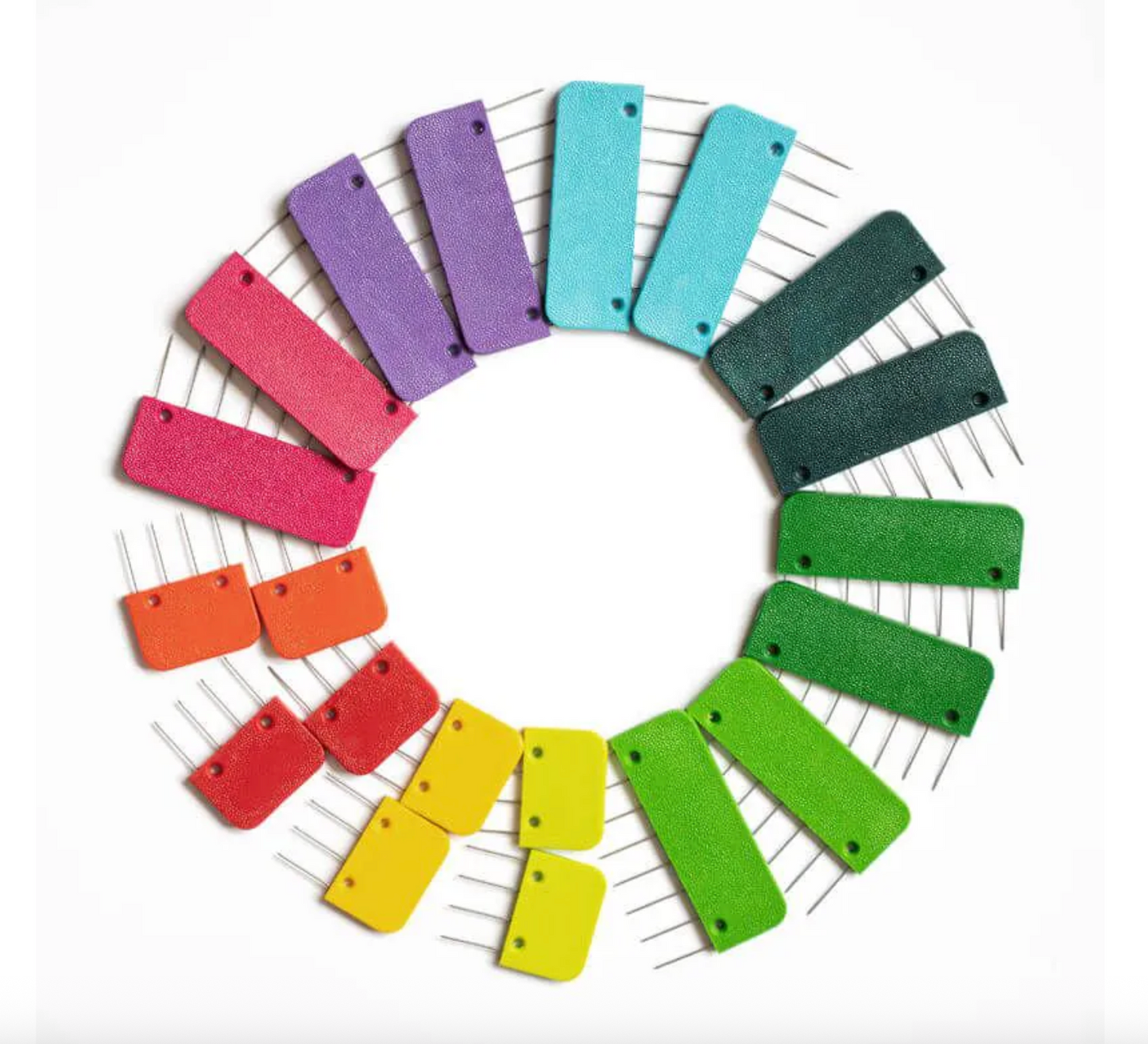 KnitPro - Rainbow Knit Blockers (Pack of 20 blockers)