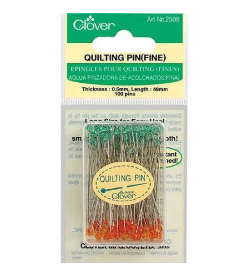 Clover - Quilting Pins (Fine/100pcs)